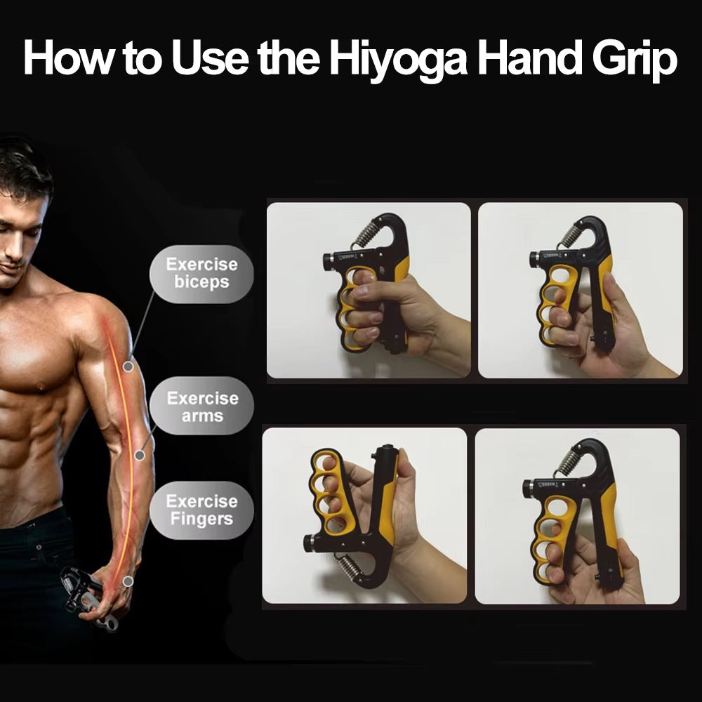 Adjustable Hand Gripper Ergonomic Handle